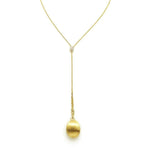 "CANDLE" 18K Gold & Diamonds Charming Pendant - CS11-583-Nanis-Renee Taylor Gallery