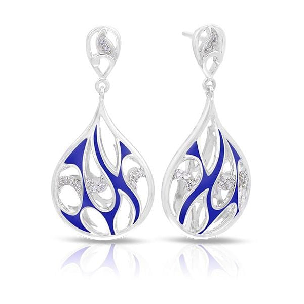 Marea Blue Earrings-Belle Etoile-Renee Taylor Gallery