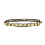 Signature Studded Eternity Hinge Bangle - YRZB0800B-HG-Freida Rothman-Renee Taylor Gallery