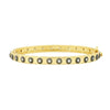 Signature Studded Eternity Hinge Bangle - YRZB0800B-HG-Freida Rothman-Renee Taylor Gallery