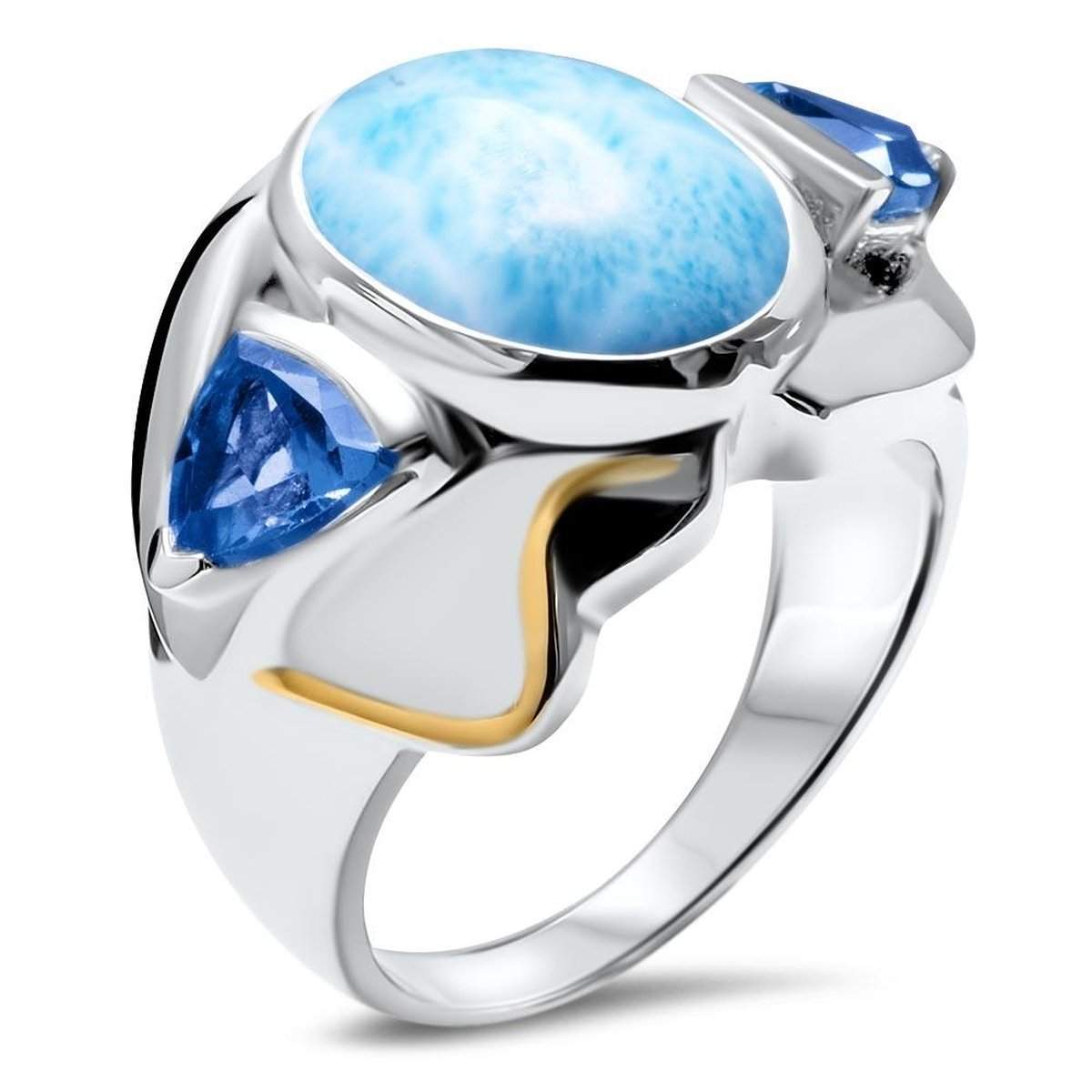 Lena Ring - Rlena00-00 - Marahlago Larimar