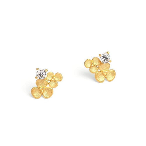 Lenette Zirconia Earrings - 19949156-Bernd Wolf-Renee Taylor Gallery