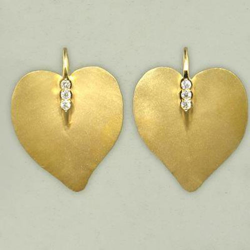 Marika 14k Gold & Diamond Earrings - M4222-Marika-Renee Taylor Gallery