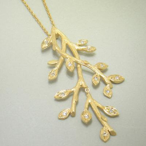 Marika 14k Gold & Diamond Necklace - M4425-Marika-Renee Taylor Gallery