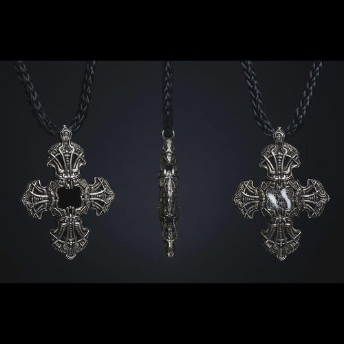 Men's Kells Cross IV Necklace - P10 FC-William Henry-Renee Taylor Gallery