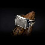 Men's Sleek Meteorite Ring - Ring 8 MET-William Henry-Renee Taylor Gallery